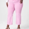 Straight Leg^Lane Bryant Signature Fit Straight Crop Jean Pink