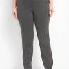 Straight Leg^Lane Bryant Signature Fit Straight 4-Season Pant Grey