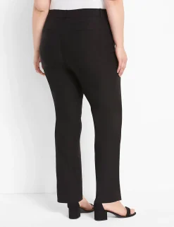 4-Season Collection^Lane Bryant Signature Fit Straight 4-Season Pant Black