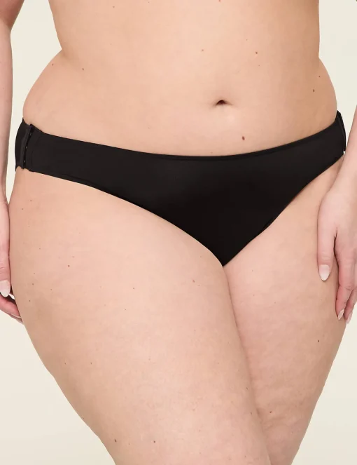 Brief Panties^Lane Bryant Slick Chicks Adaptive High-Cut Brief Panty Black