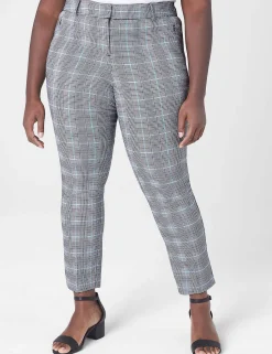 4-Season Collection^Lane Bryant Slim Ankle 4-Season Pant Plaid