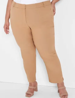 Slim^Lane Bryant Slim Ankle 4-Season Pant Natural Wheat