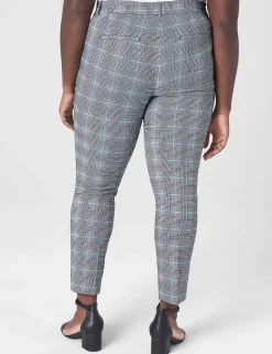 4-Season Collection^Lane Bryant Slim Ankle 4-Season Pant Plaid