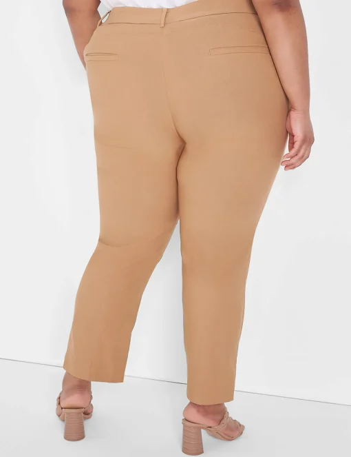 Slim^Lane Bryant Slim Ankle 4-Season Pant Natural Wheat