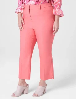 Crops And Capris^Lane Bryant Slim Capri 4-Season Pant Sun Kissed Coral