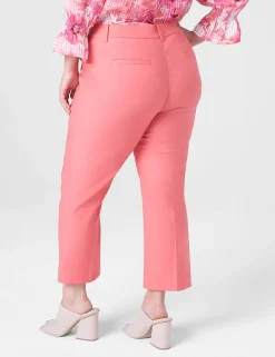Crops And Capris^Lane Bryant Slim Capri 4-Season Pant Sun Kissed Coral