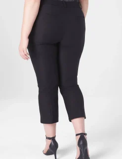 4-Season Collection^Lane Bryant Slim Capri 4-Season Pant Black
