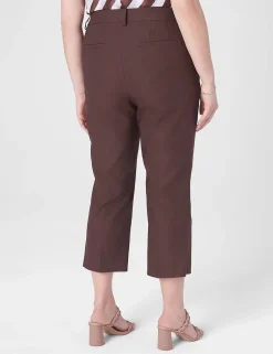 4-Season Collection^Lane Bryant Slim Capri 4-Season Pant Coffee