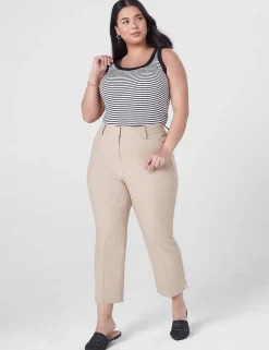 4-Season Collection^Lane Bryant Slim Capri 4-Season Pant Safari