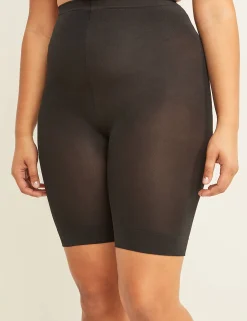 Tights & Leggings^Lane Bryant Slip-On Short Black