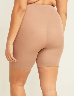Tights & Leggings^Lane Bryant Slip-On Short Ecru