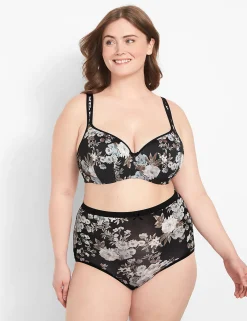 Underwire Bras^Lane Bryant Smooth Lightly Lined Balconette Bra Allure Floral