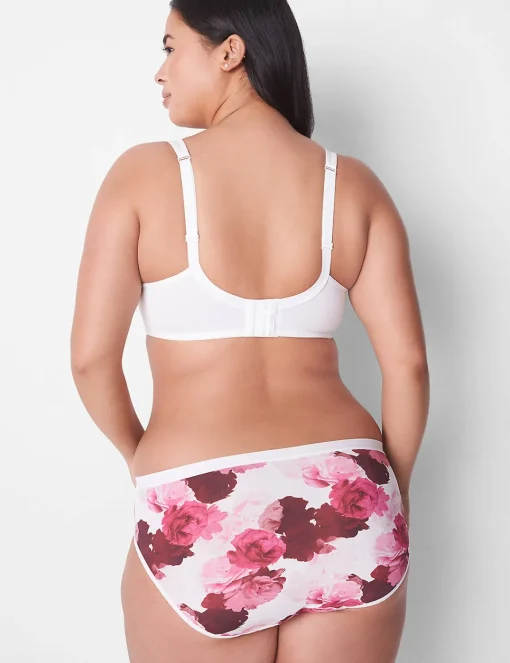 Underwire Bras^Lane Bryant Smooth Lightly Lined Balconette Bra Modern Blooms