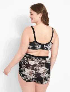 Underwire Bras^Lane Bryant Smooth Lightly Lined Balconette Bra Allure Floral