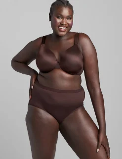 Full Coverage Bras^Lane Bryant Smooth Lightly Lined Full Coverage Bra Chocolate Plum
