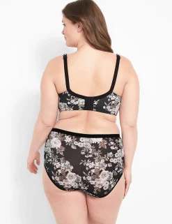 Underwire Bras^Lane Bryant Smooth Lightly Lined Full Coverage Bra Allure Floral