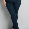 Straight Fit^Lane Bryant Straight Fit High-Rise Boot Jean Dark Denim