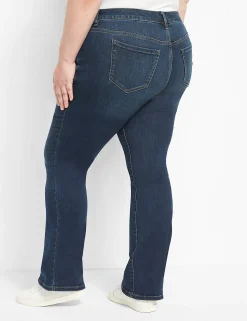 Bootcut^Lane Bryant Straight Fit High-Rise Boot Jean Dark Denim