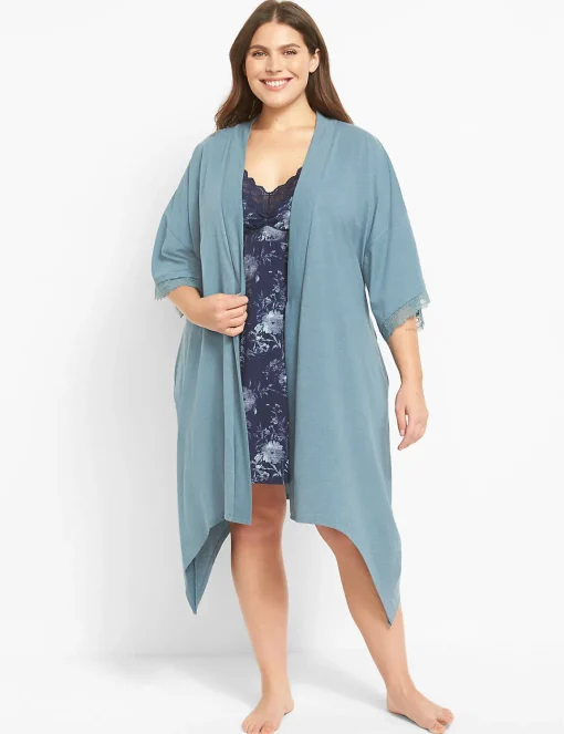 Chemises^Lane Bryant Strappy Back Chemise Twilight Floral