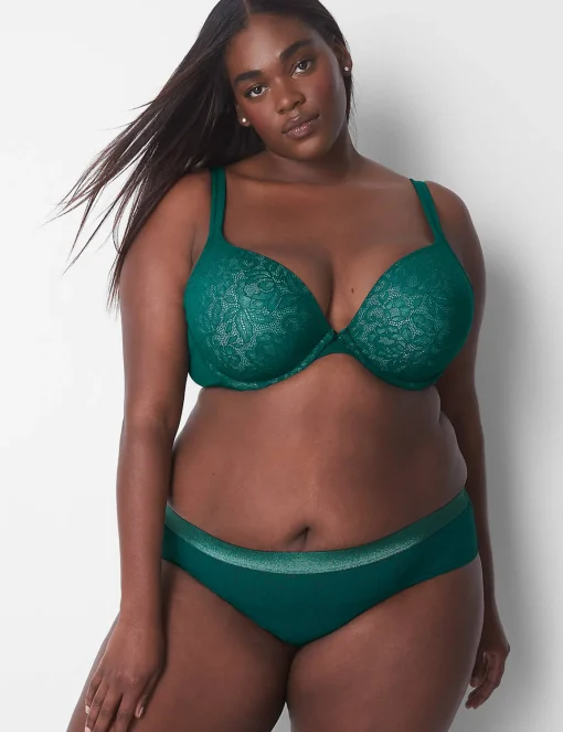 Hipster Panties^Lane Bryant Stretch Lace Hipster Panty June Bug