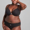 Thong Panties^Lane Bryant Stretch Lace Thong Panty Black