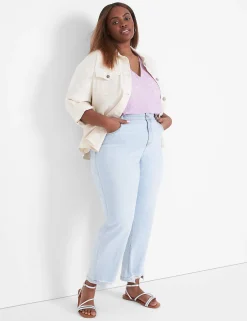 Shirts & Blouses^Lane Bryant Swing V-Neck Tank Lilac Floral