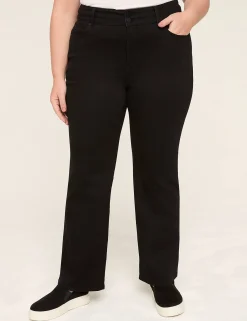 Bootcut^Lane Bryant Tighter Tummy High-Rise Boot Jean Black