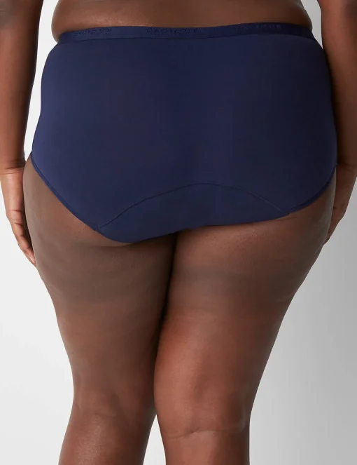 Brief Panties^Lane Bryant Total Confidence Full Brief Panty Maritime Blue