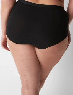 Brief Panties^Lane Bryant Total Confidence Full Brief Panty Black