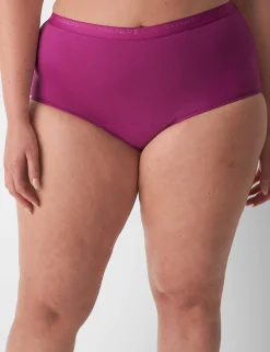 Brief Panties^Lane Bryant Total Confidence Full Brief Panty Purple Wine