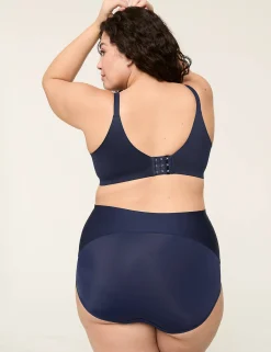 Full Coverage Bras^Lane Bryant Totally Smooth Lightly Lined Full Coverage Bra Maritime Blue