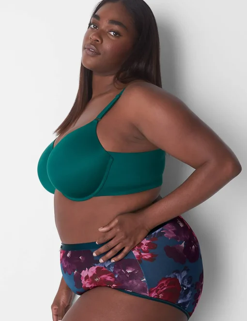 Full Coverage Bras^Lane Bryant Totally Smooth Lightly Lined Full Coverage Bra June Bug