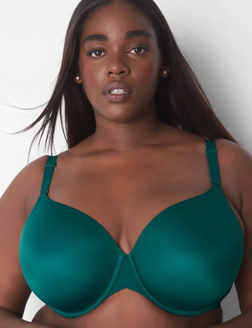 Full Coverage Bras^Lane Bryant Totally Smooth Lightly Lined Full Coverage Bra June Bug