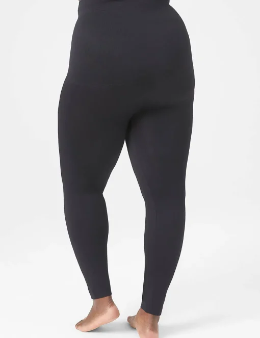 Tights & Leggings^Lane Bryant Ultra High-Waist Shaping Leggings - Seamless Black