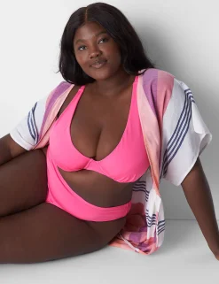 Swim Tops^Lane Bryant Underwire Swim Bikini Top Sugar Plum