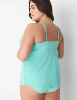 Swim Tops^Lane Bryant Underwire Swim Tankini Top Cockatoo