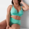 Swim Tops^Lane Bryant Underwire V-Wire Bikini Swim Top Cockatoo