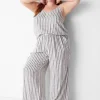 Sleep Separates^Lane Bryant Woven Sleep Cami Birch Stripe